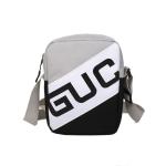 Hip hop earth cool Fanny pack pure color retro cross body bag with character