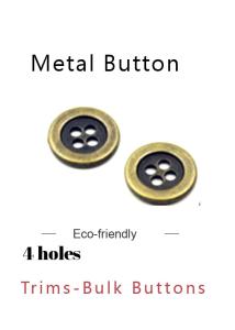 China Mini Silver Brass Gun Metal Buttons For Jackets With Zinc Alloy Plated factory