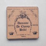 Coffee Cups 4''X4'' Square Cork Coasters Bulk Heat Resistant Printed Words