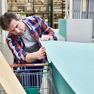 China Customized 9.5mm Tapered Edge Plasterboard Moistureproof For Ceiling factory