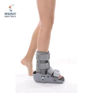 China Adjustable ankle foot orthosis grey/black color foot splint for sale factory