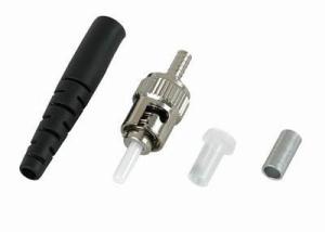 China Plastic ST Simplex Multimode Fiber Optic Connector with 3.0mm Boot factory