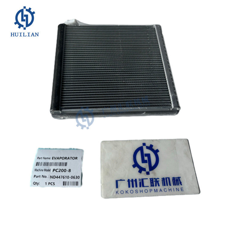 ND447610-0630 Excavator Air Condition System Cooling Radiator Evaporator System for PC200-8 PC200LC-8 Excavator Machinery Part
