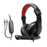 108dB Plastic Leather Omni LED Wired Gaming Headphone