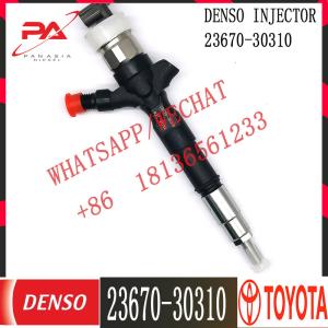 China Common rail injector 095000-7800 095000-7801 2367030310 23670-30310 for Hilux Hiace 2KD-FTV factory