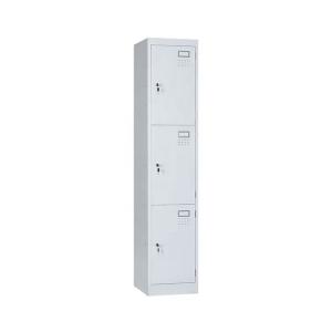China Morden 3 door wardrobe steel sports locker room bedroom furniture factory