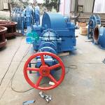 600kw Inclined Turgo Hydro Generator , Small Water Turbine Generator 75-1000 Kw