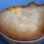 Hollow body L-5 jazz electric guitar,Full color strip edge,Burst color Quilte