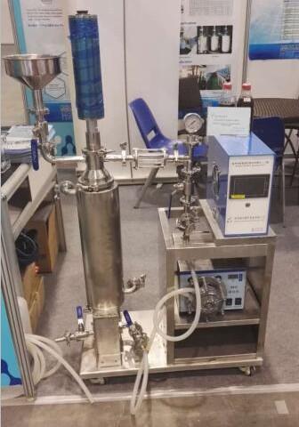 High Power Ultrasonic Sonochemistry Treatment System for Grinding Black Sands