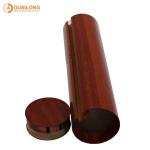 Linear Metal Dia 50/60/70mm Extruded Aluminium / Aluminum Profile Round Pipe