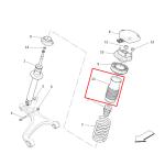 For Maserati Quattroporte Ghibli Front Shock Absorber Dust Cover OEM 675000520