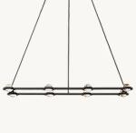 Antique Bronze Dining Room Chandelier Farmhouse Ceiling Light 110V-220V