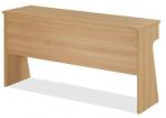Golden Teak Color Office Training Tables Melamine Laminated Free Combination