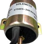 Kubota D722-E3B And Excavator E19 E20 Engine Parts 12V Stop Solenoid 1756ES
