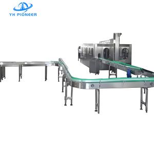 China Variable Speed Control Bottle Conveyor Systems , Bottle Transfer Conveyor 45m/min factory