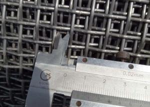 China Diameter 4.0mm woven Stainless Steel Crimped Wire Mesh 1.22m Width factory