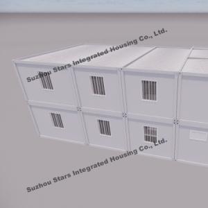 China Office Prefabricated Modular House , Prebuilt Modular Homes Two Story factory