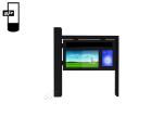 86 Inch Bus Stop Screen