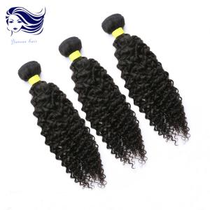 China Kinky Curly Virgin Cambodian Hair Unprocessed Human Hair Weave factory