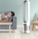 50 Inch Bladeless Fan Air Circulation Tower Fan for Safe and Intelligent