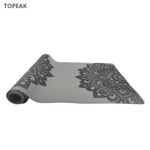 China Polyurethane Leather Pu Material Yoga Mat 90cm X 185cm 200x90CM 15mm 20mm factory