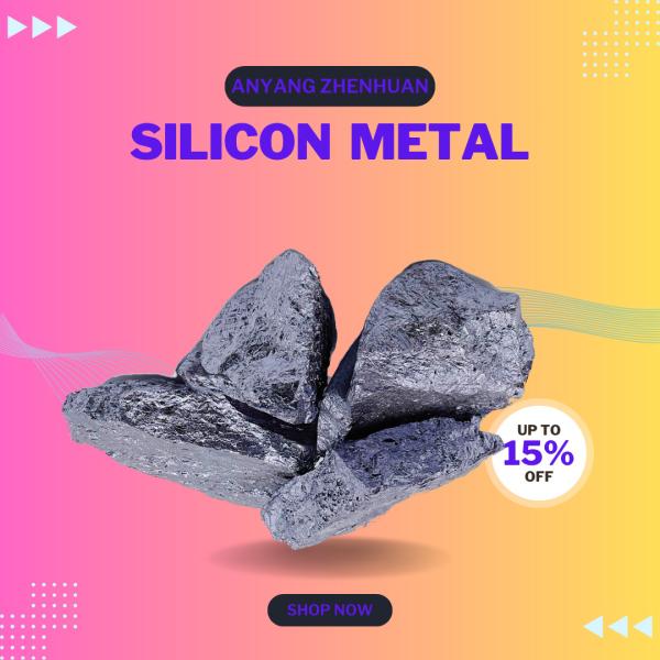China High Melting Point 1414°C Silicon Metal 553 Electronic Grade factory