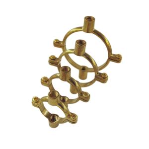 China 15mm To 76mm Brass Ring Saddle Clamp High strength For Pipe factory