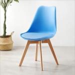 OEM Black Dining Chairs Plastic Mid Century Molded Plastic Chair Customized