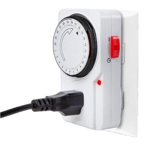 china factory TU-22A 24 Hour Heavy Duty Plug-in Mechanical Timer Grounded