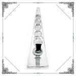 Sugar Coated Glass Bong Smoking Pipes , Haws Style Bottom Beaker Bongs