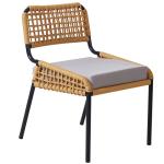 29.13''L*32.28W*35.43H Wicker Furniture Outdoor Leisure Chairs