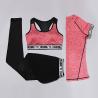 Buy cheap CPG Global Women 2017 Spring Summer Multi-Color Quick Dry 3 Pieces Set Stretched from wholesalers