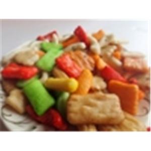 China E122 Japanese Rice Crackers Cute Shapes Spicy Rice Cracker Mix factory