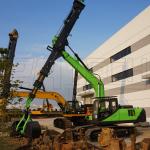 Telescopic Excavator Boom Arm For Deep And Narrow Special Construction