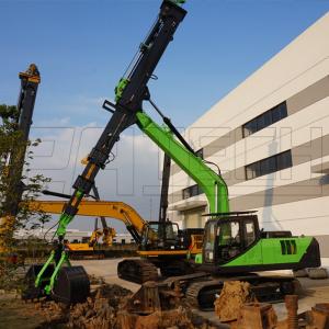 China Hydraulic Telescopic Arm Of Excavator For Municipal Pipe Network, Buried Pipe Operation factory