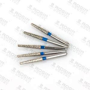 China Dental Diamond Burs Hihg speed Burs Dental Instruments With Diamond Powder 5pcs per box factory