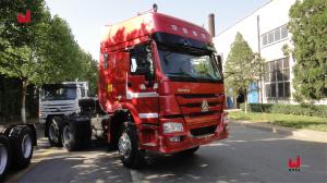 China 336HP Howo Tractor Head Truck 400L Fuel Heavy Duty 6x4 RHD factory