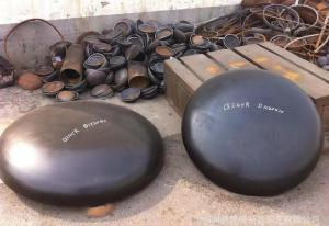 China Seamless Q345 Q235 Carbon Steel Pipe Cap Butt Welded factory
