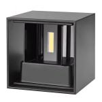Outdoor Waterproof LED Wall Lamp Up And Down Aluminum Exterior Modern Cube
