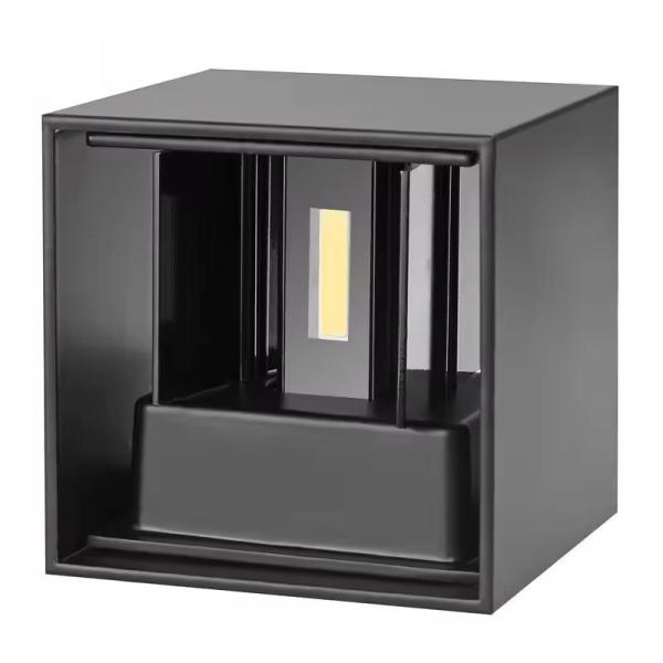 Modern IP65 Up Down Light Home Outdoor Waterproof Wall Light Black LED Outdoor
