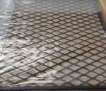 Diamond Facade Expanded Metal Wire Mesh Material Aluminium 5052