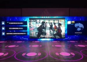 China AC110V To 220V Diy Led Dance Floor Digital 900cd /M2 factory