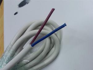 China CE Cert. Oil Resistance Flame Resistance PVC Sheathed cord 300/500V Round Electrical Cable RVV 2C*1.0 factory
