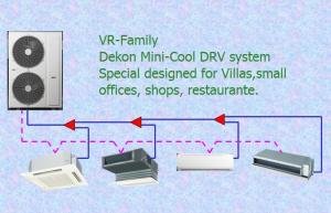 China Dekon VRF AIR CONDITIONER mini type Out door units 14kw 380V DC inverter technology under T3 conditions factory