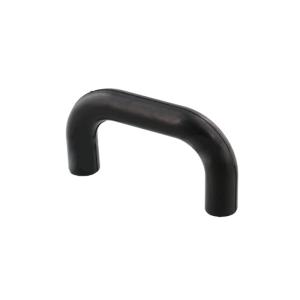 China Rubber Small Black Industrial Cabinet Pulls Internal Thread Type factory