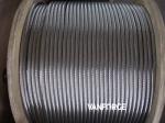 6x36 Flexible Stainless Steel Guy Wire , Cold Drawn Steel Wire Wear Resisitant