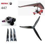 Rotax 447 503 582 Carbon propeller custom for ultralight aircraft carbon fiber