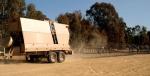 Mobile Security Barrier Of Hot Dipped Galvanized 3d Razor Wire Trailer 1000w