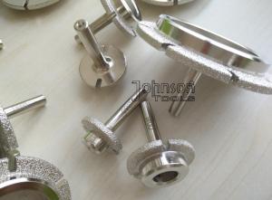 China SGS / GB Vacuum Brazed Diamond Tools Diamond Grinding Wheel Special Design factory