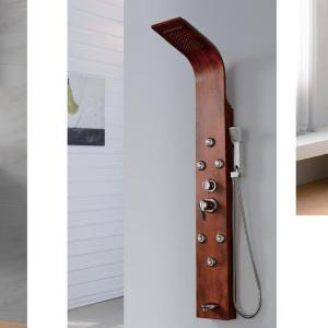 China All Aluminum shower cloumn ,shower panel DB-1545 1600X200X75MM factory